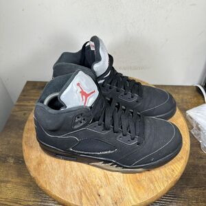 Nike Air Jordan 5 Retro OG Shoes Mens Size 8.5 Metallic 845035-003